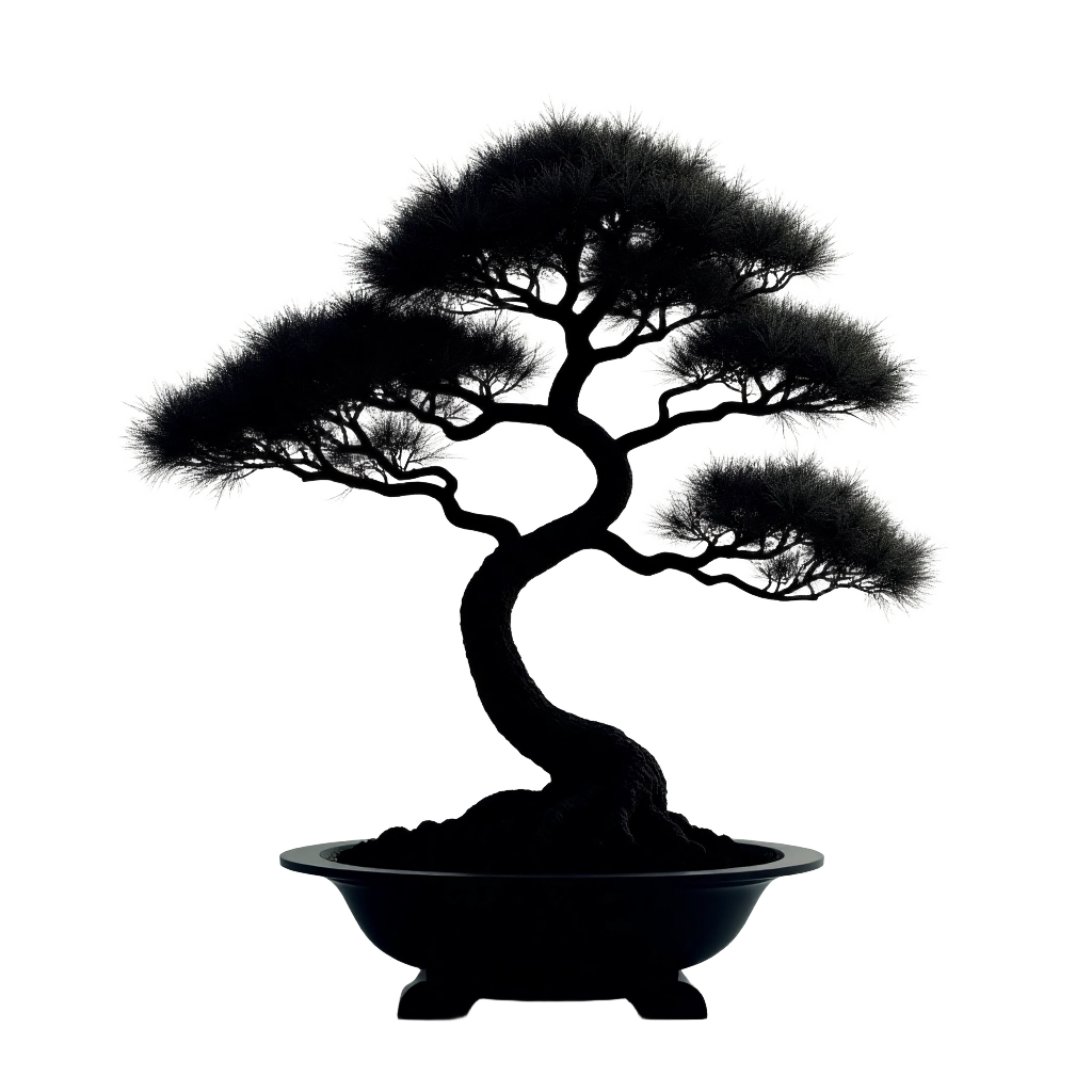 Bonsai Tree Silhouette